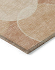 Addison Rugs Jaelanor Orange Washable Indoor-Outdoor Rug