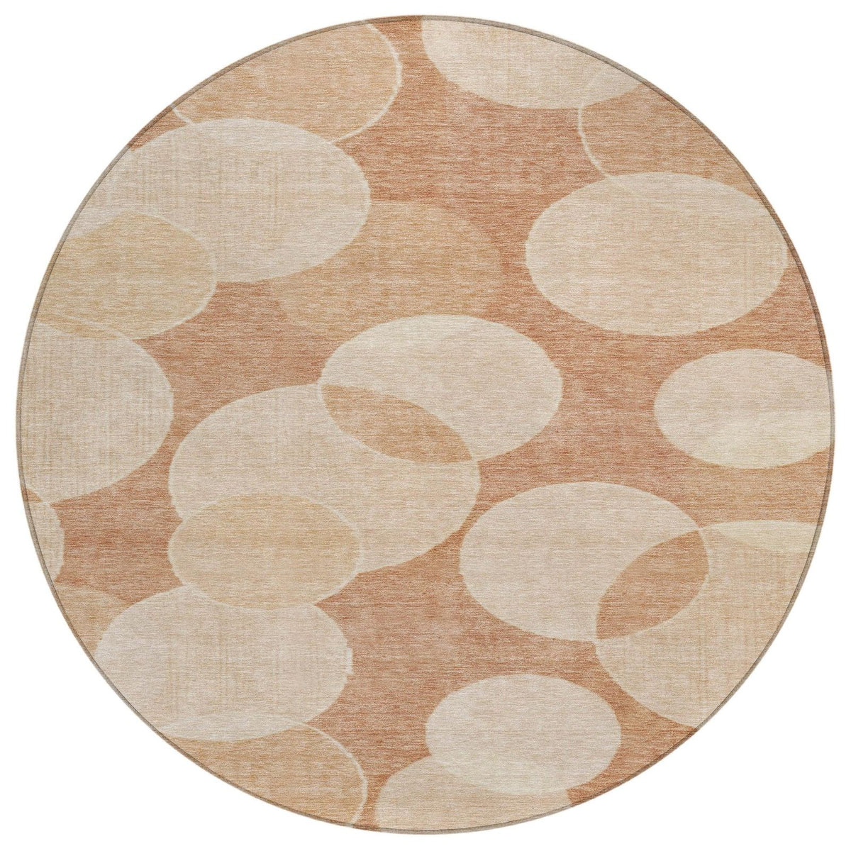 Addison Rugs Jaelanor Orange Washable Indoor-Outdoor Rug