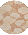 Addison Rugs Jaelanor Orange Washable Indoor-Outdoor Rug