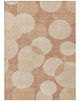 Addison Rugs Jaelanor Orange Washable Indoor-Outdoor Rug