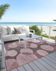 Addison Rugs Jaelanor Pink Washable Indoor-Outdoor Rug