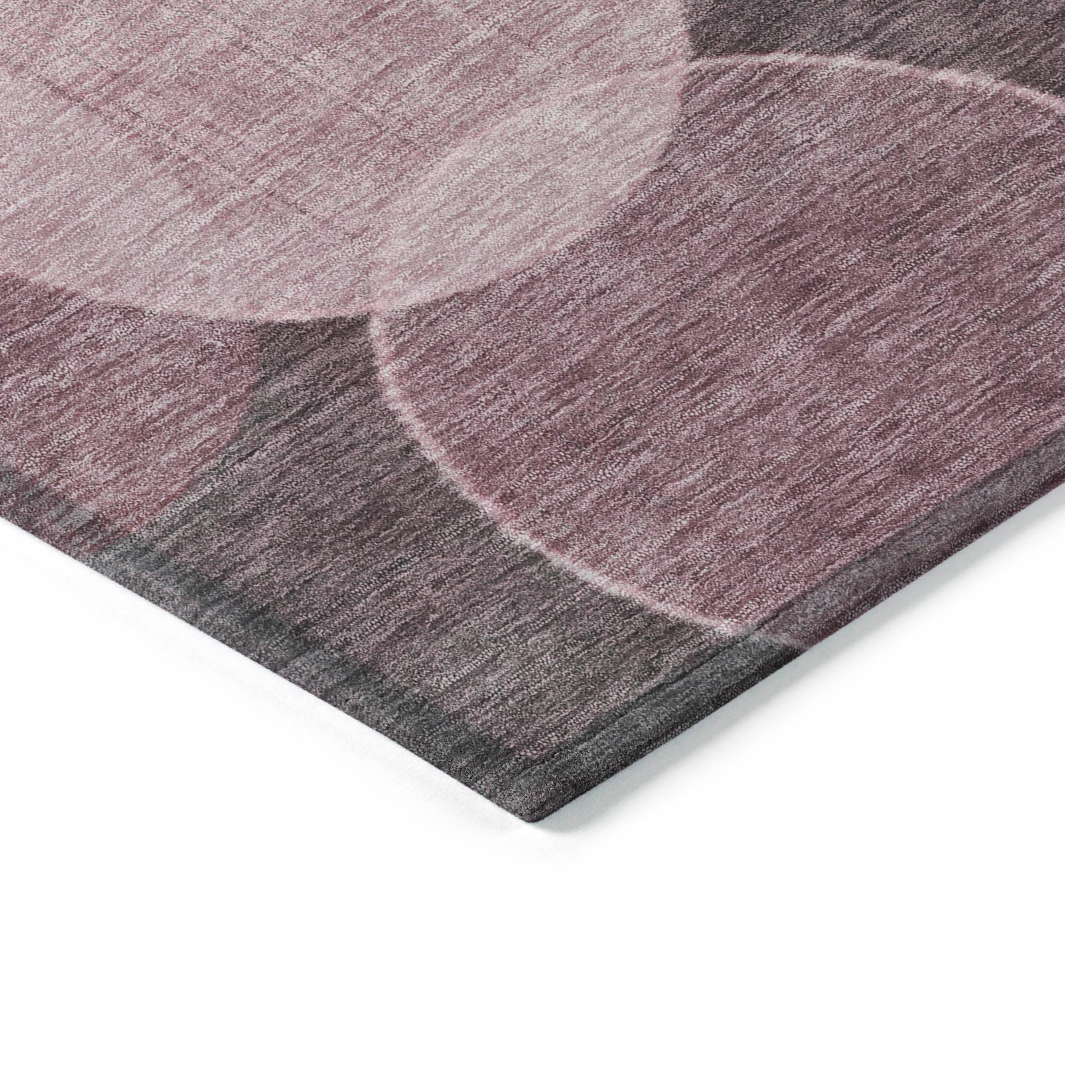 Addison Rugs Jaelanor Pink Washable Indoor-Outdoor Rug