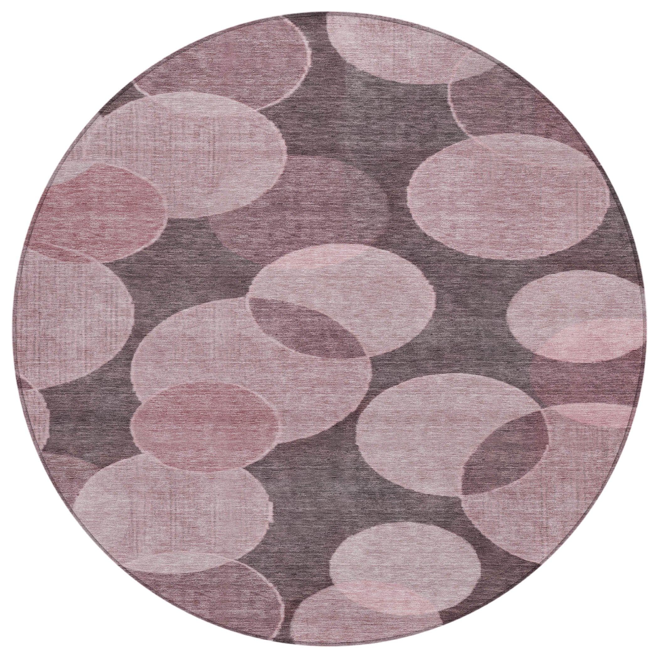 Addison Rugs Jaelanor Pink Washable Indoor-Outdoor Rug