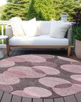 Addison Rugs Jaelanor Pink Washable Indoor-Outdoor Rug