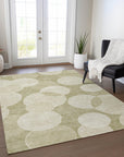 Addison Rugs Jaelanor Tan Washable Indoor-Outdoor Rug