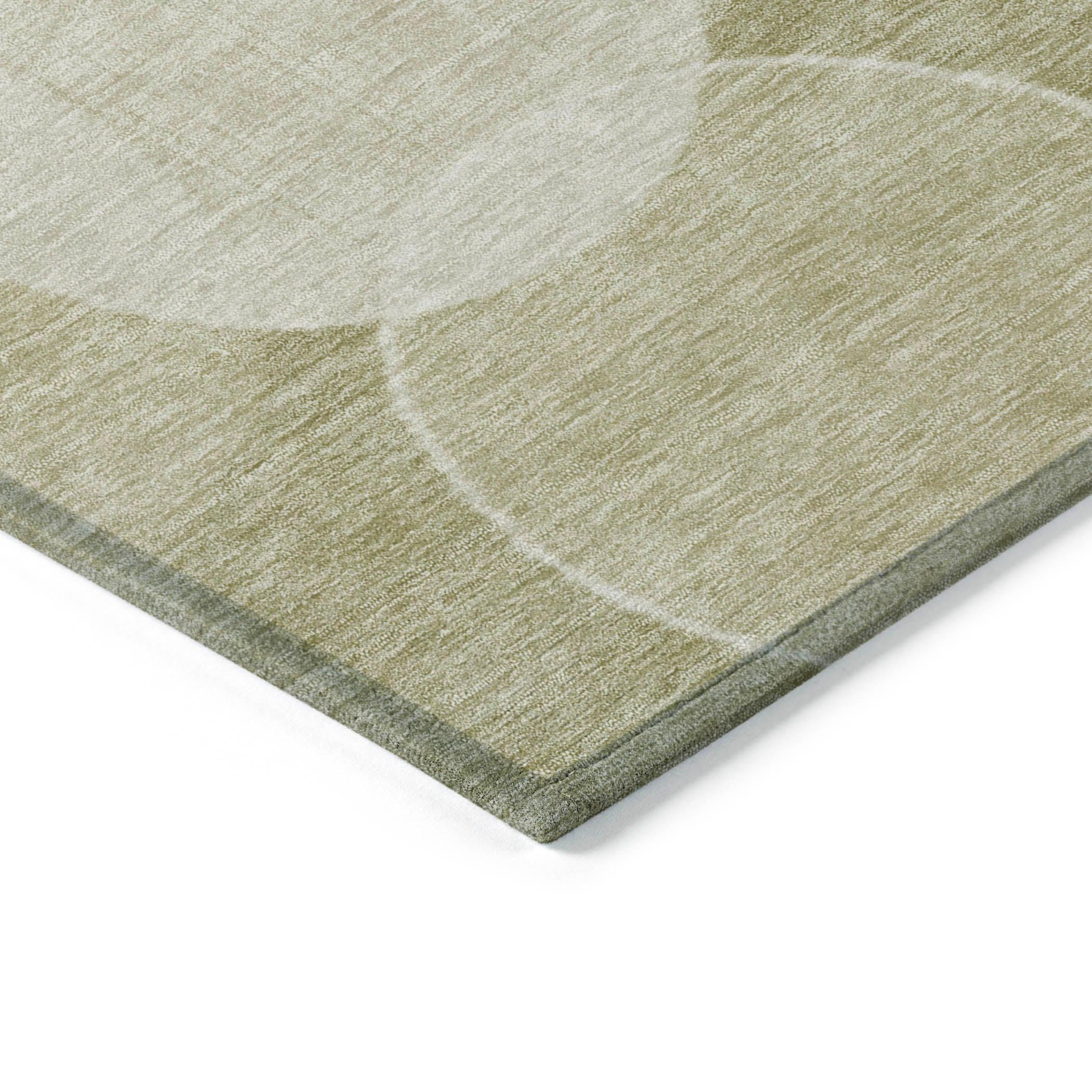 Addison Rugs Jaelanor Tan Washable Indoor-Outdoor Rug