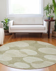 Addison Rugs Jaelanor Tan Washable Indoor-Outdoor Rug