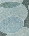 Addison Rugs Jaelanor Teal Washable Indoor-Outdoor Rug