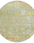 Addison Rugs Jaelara Green Washable Indoor-Outdoor Rug