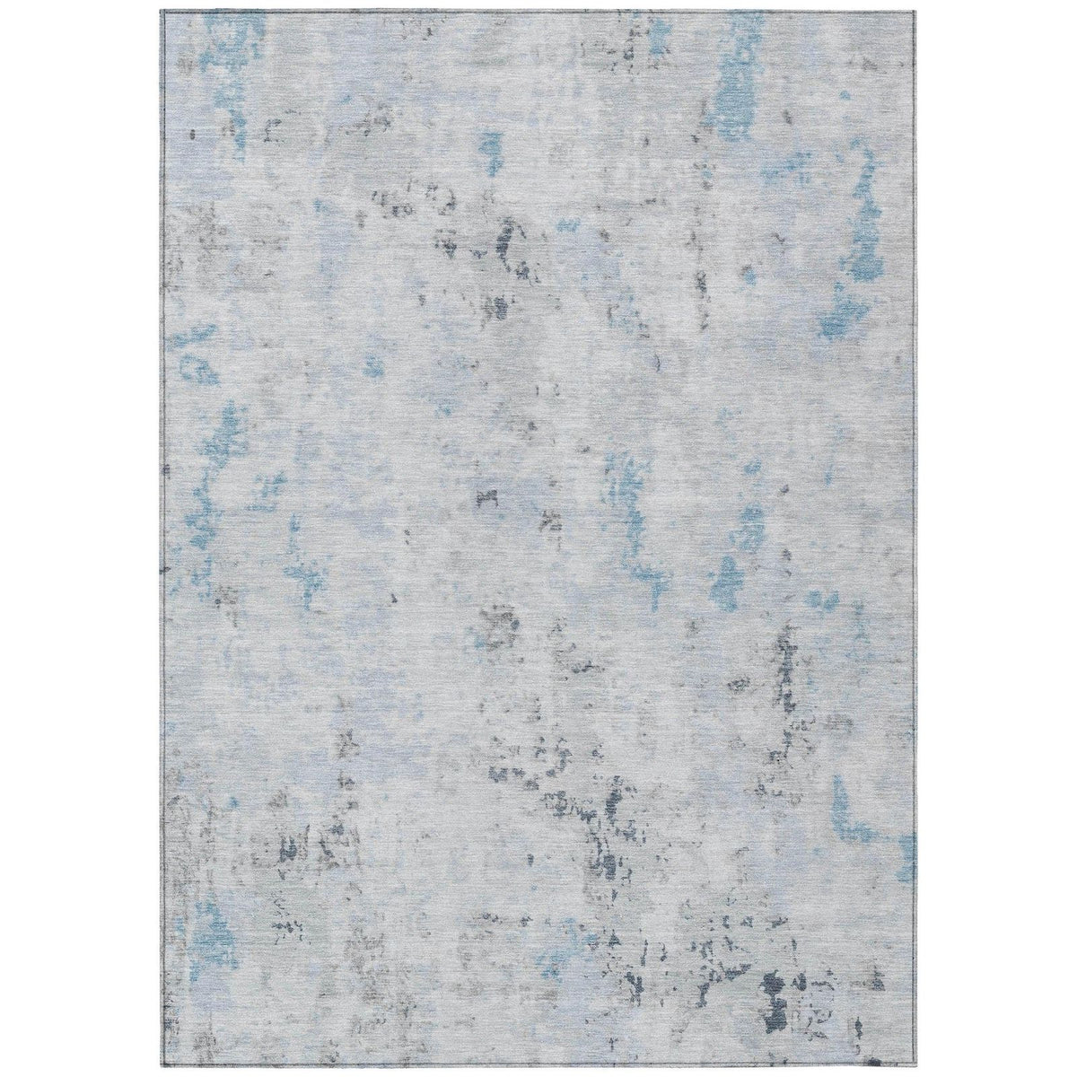 Addison Rugs Jaelaris Blue Washable Indoor-Outdoor Rug