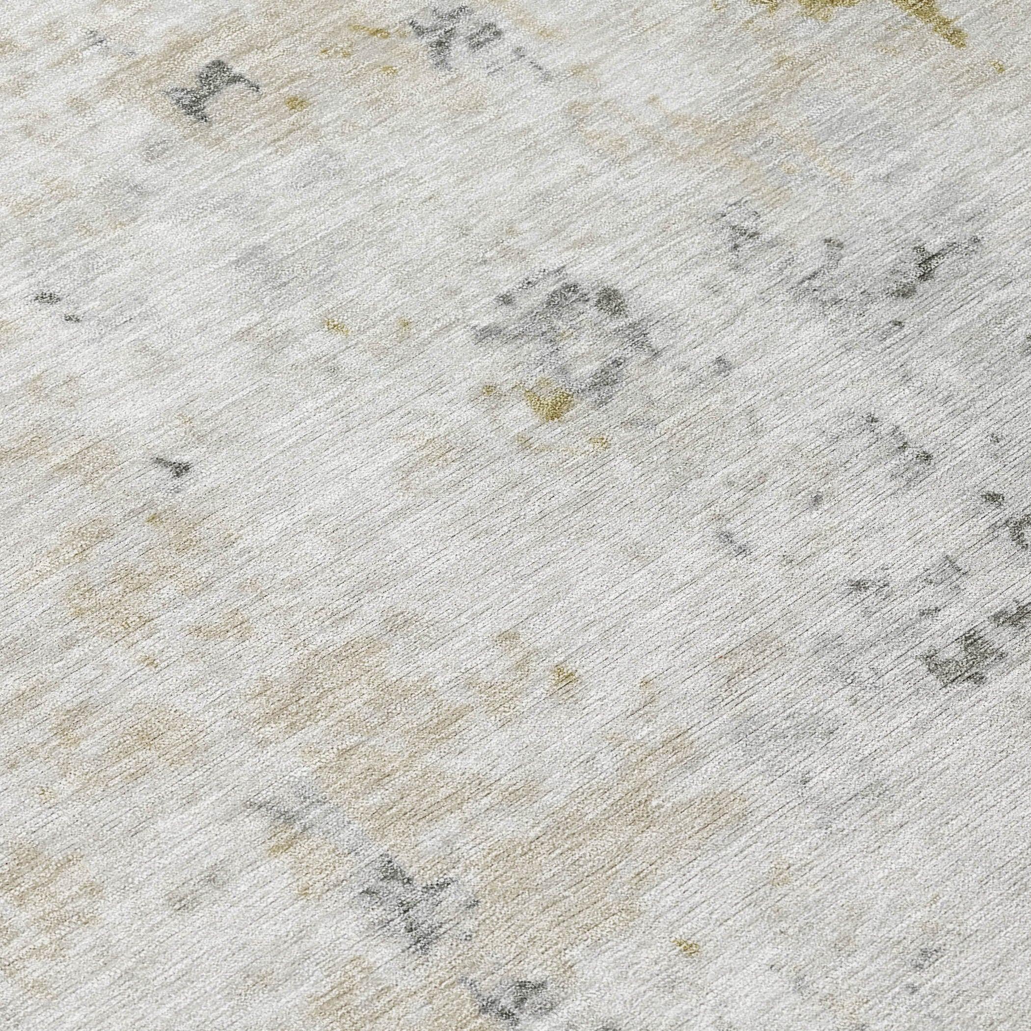 Addison Rugs Jaelaris Ivory Washable Indoor-Outdoor Rug
