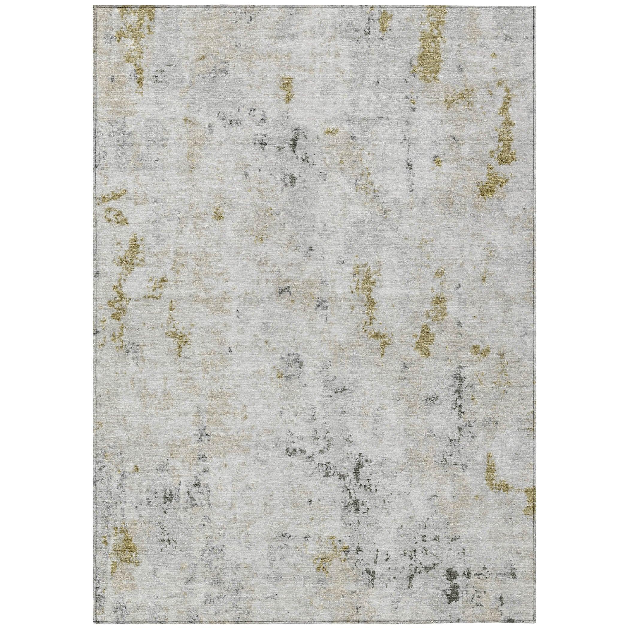 Addison Rugs Jaelaris Ivory Washable Indoor-Outdoor Rug