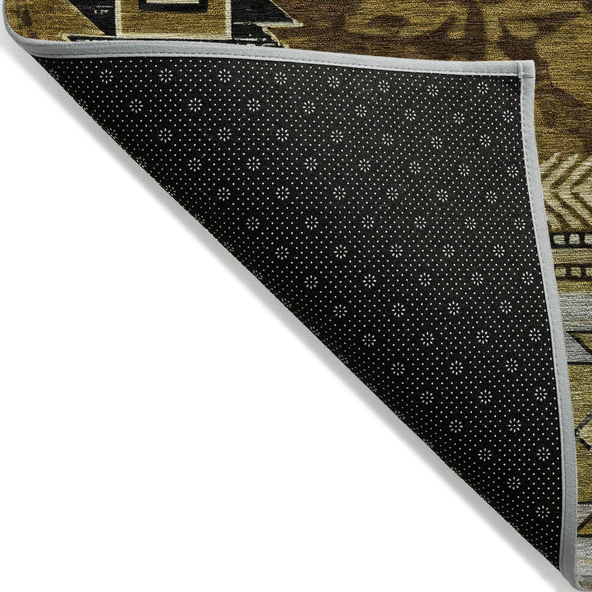 Addison Rugs Jaelas Brown Washable Indoor-Outdoor Rug