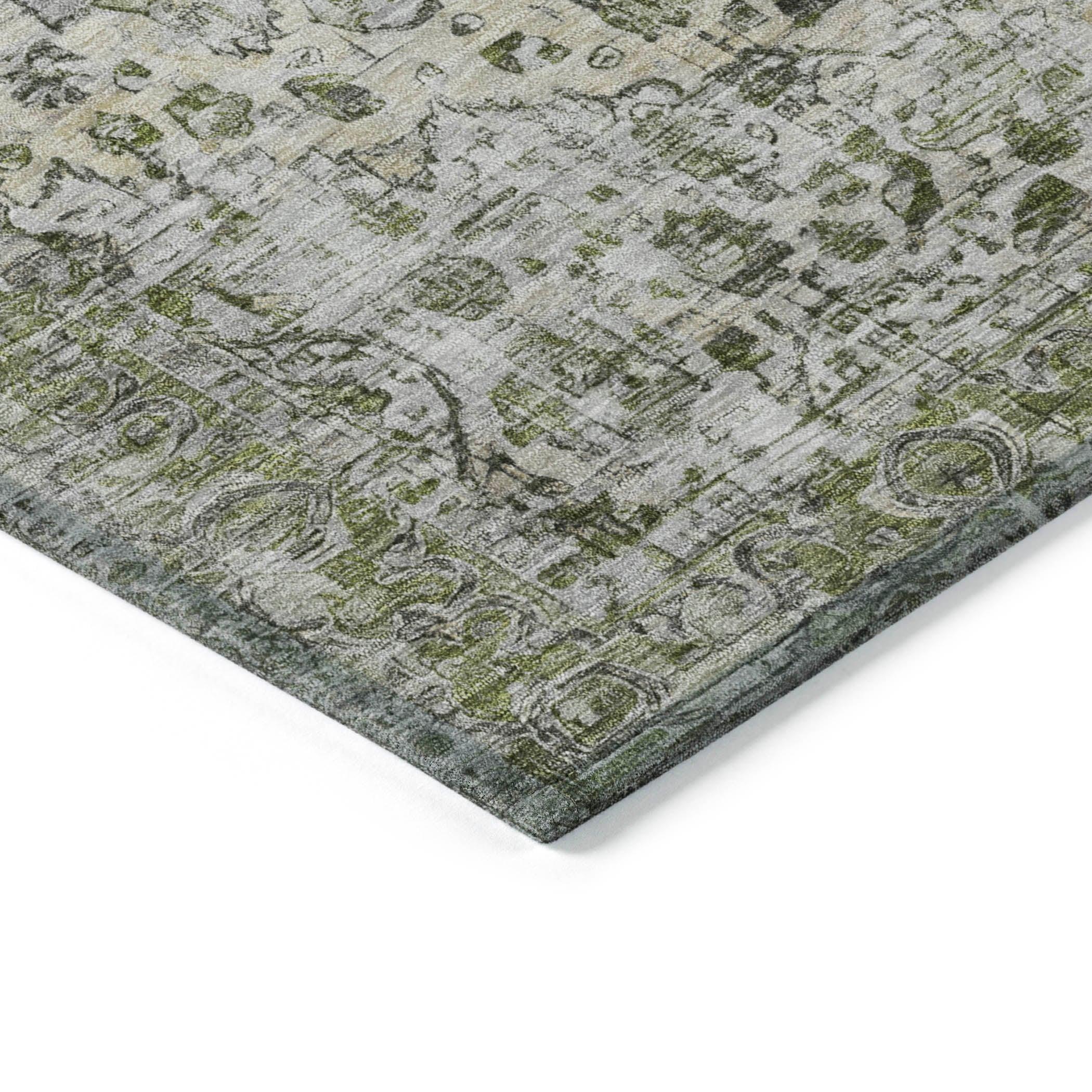 Addison Rugs Jaelien Aloe Washable Indoor-Outdoor Rug