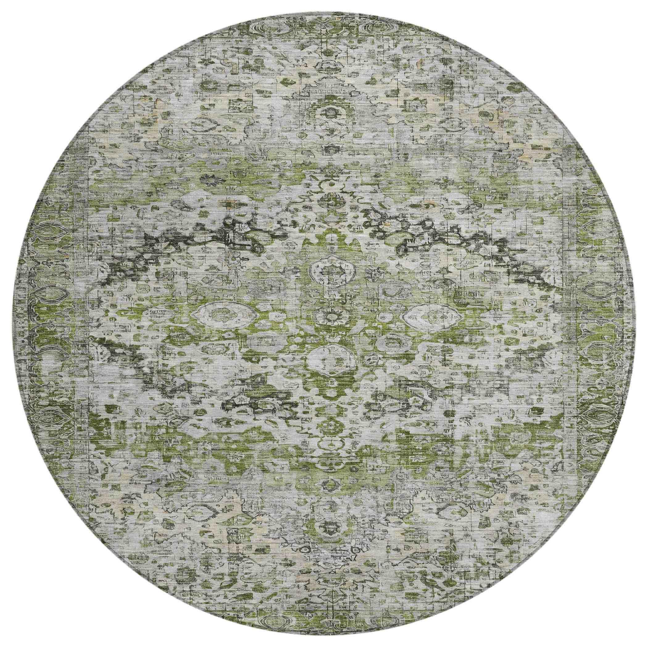 Addison Rugs Jaelien Aloe Washable Indoor-Outdoor Rug
