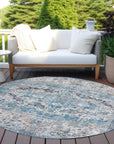 Addison Rugs Jaelien Blue Washable Indoor-Outdoor Rug