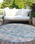 Addison Rugs Jaelien Denim Washable Indoor-Outdoor Rug