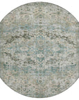 Addison Rugs Jaelien Green Washable Indoor-Outdoor Rug