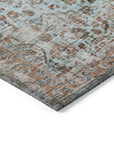 Addison Rugs Jaelien Orange Washable Indoor-Outdoor Rug