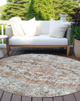 Addison Rugs Jaelien Orange Washable Indoor-Outdoor Rug