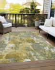 Addison Rugs Jaelion Brown Washable Indoor-Outdoor Rug