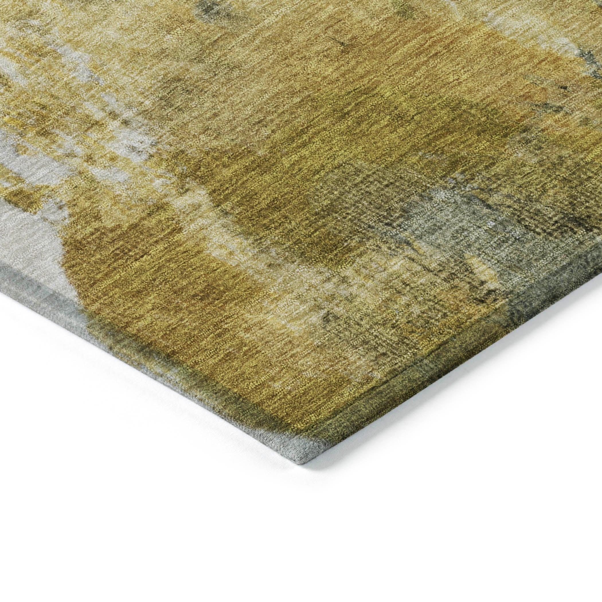 Addison Rugs Jaelion Brown Washable Indoor-Outdoor Rug