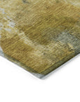 Addison Rugs Jaelion Brown Washable Indoor-Outdoor Rug