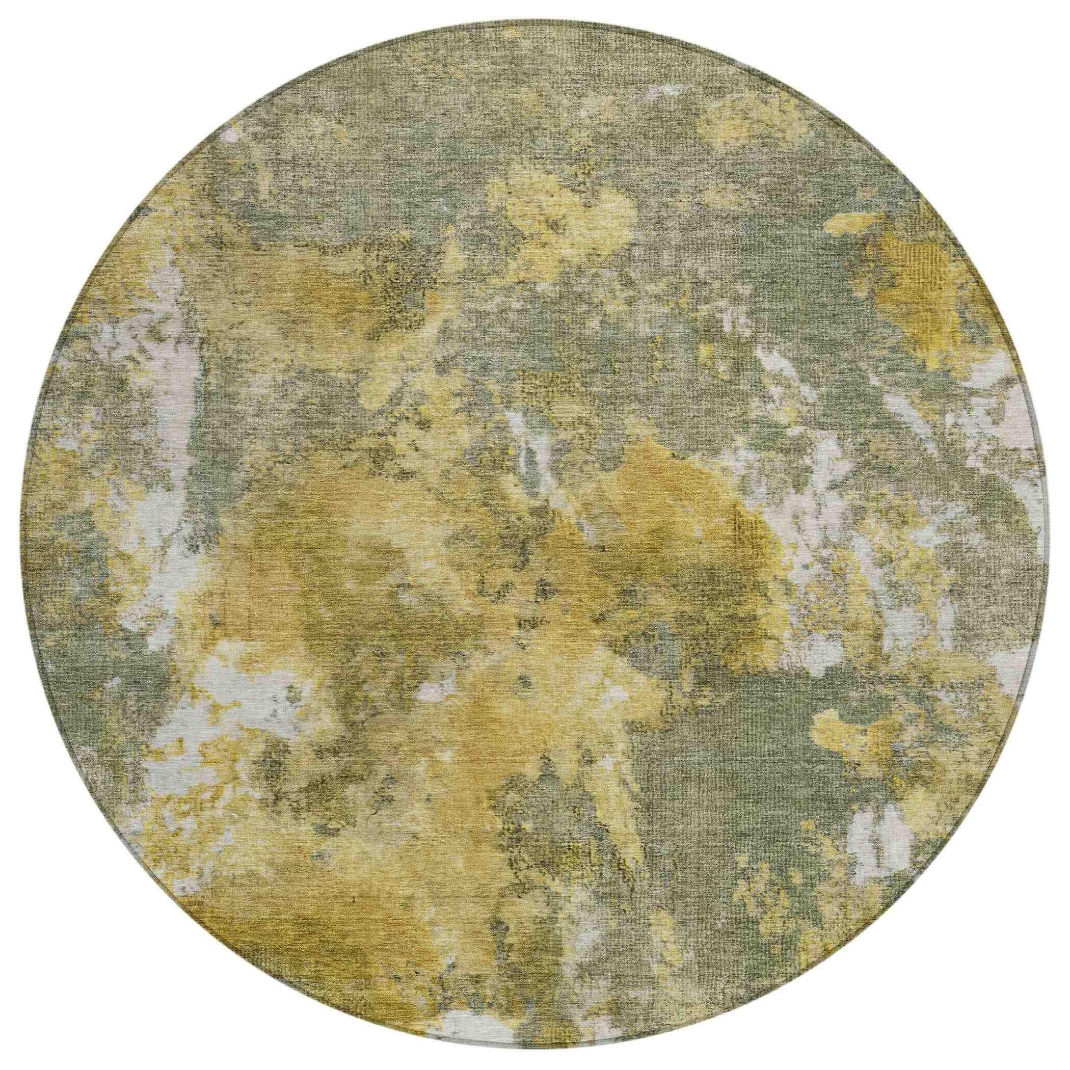 Addison Rugs Jaelion Brown Washable Indoor-Outdoor Rug