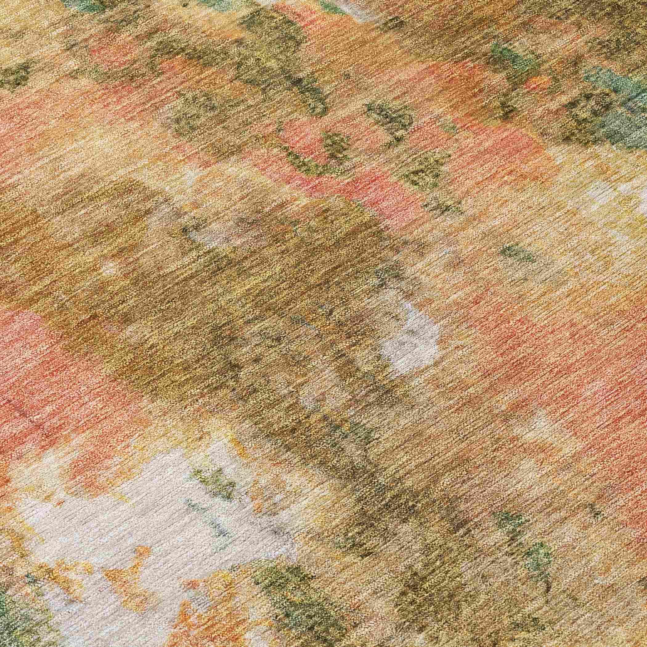 Addison Rugs Jaelion Green Washable Indoor-Outdoor Rug