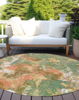 Addison Rugs Jaelion Green Washable Indoor-Outdoor Rug