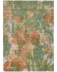 Addison Rugs Jaelion Green Washable Indoor-Outdoor Rug