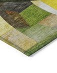 Addison Rugs Jaelira Green Washable Indoor-Outdoor Rug