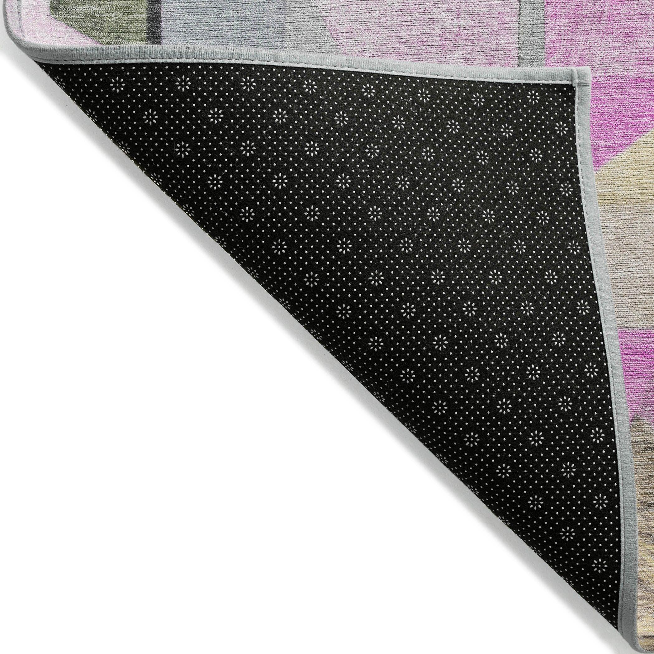 Addison Rugs Jaelira Purple Washable Indoor-Outdoor Rug