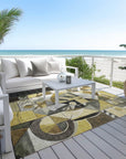 Addison Rugs Jaelius Brown Washable Indoor-Outdoor Rug