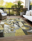 Addison Rugs Jaelius Brown Washable Indoor-Outdoor Rug