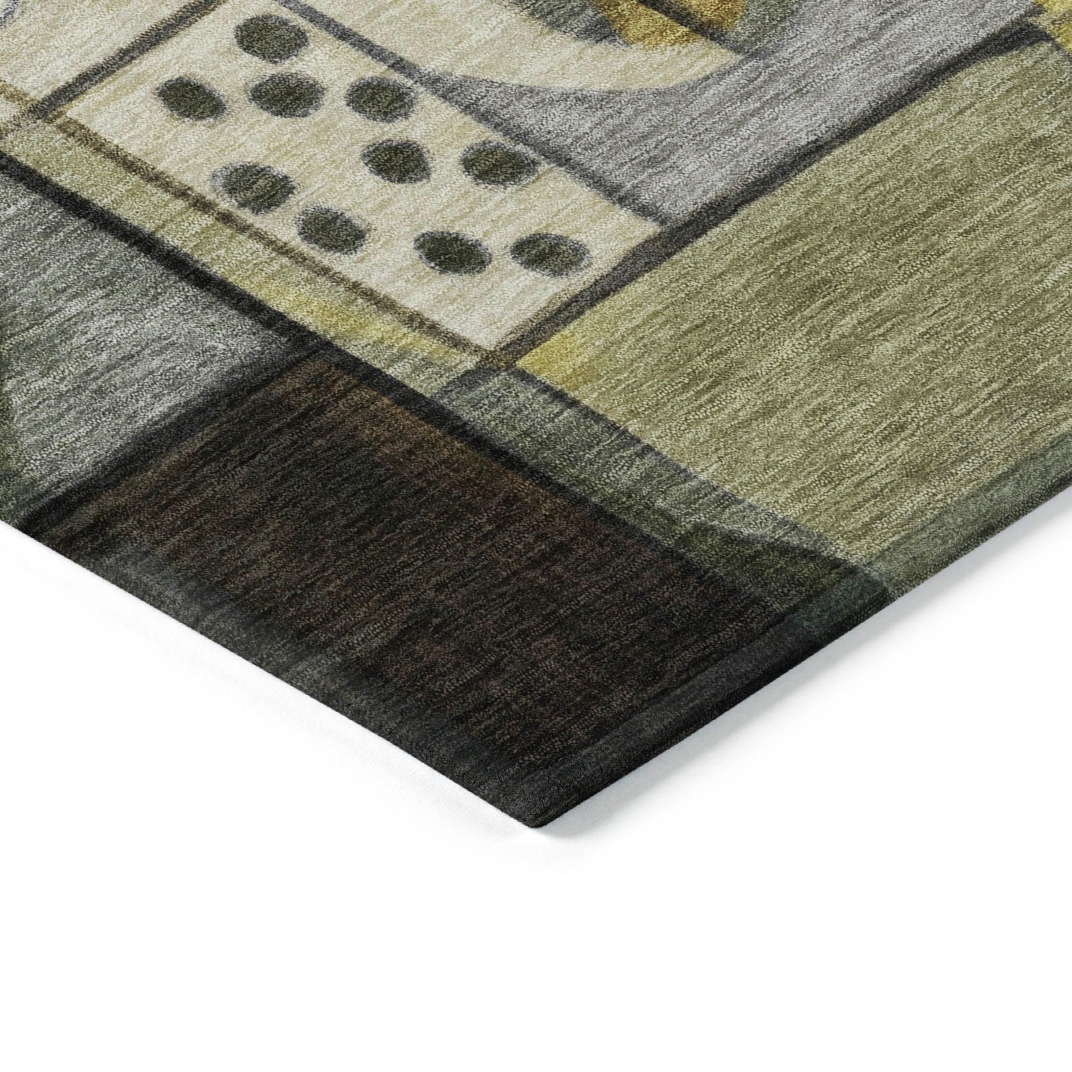 Addison Rugs Jaelius Brown Washable Indoor-Outdoor Rug