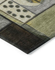 Addison Rugs Jaelius Brown Washable Indoor-Outdoor Rug