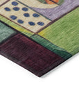 Addison Rugs Jaelius Gold Washable Indoor-Outdoor Rug