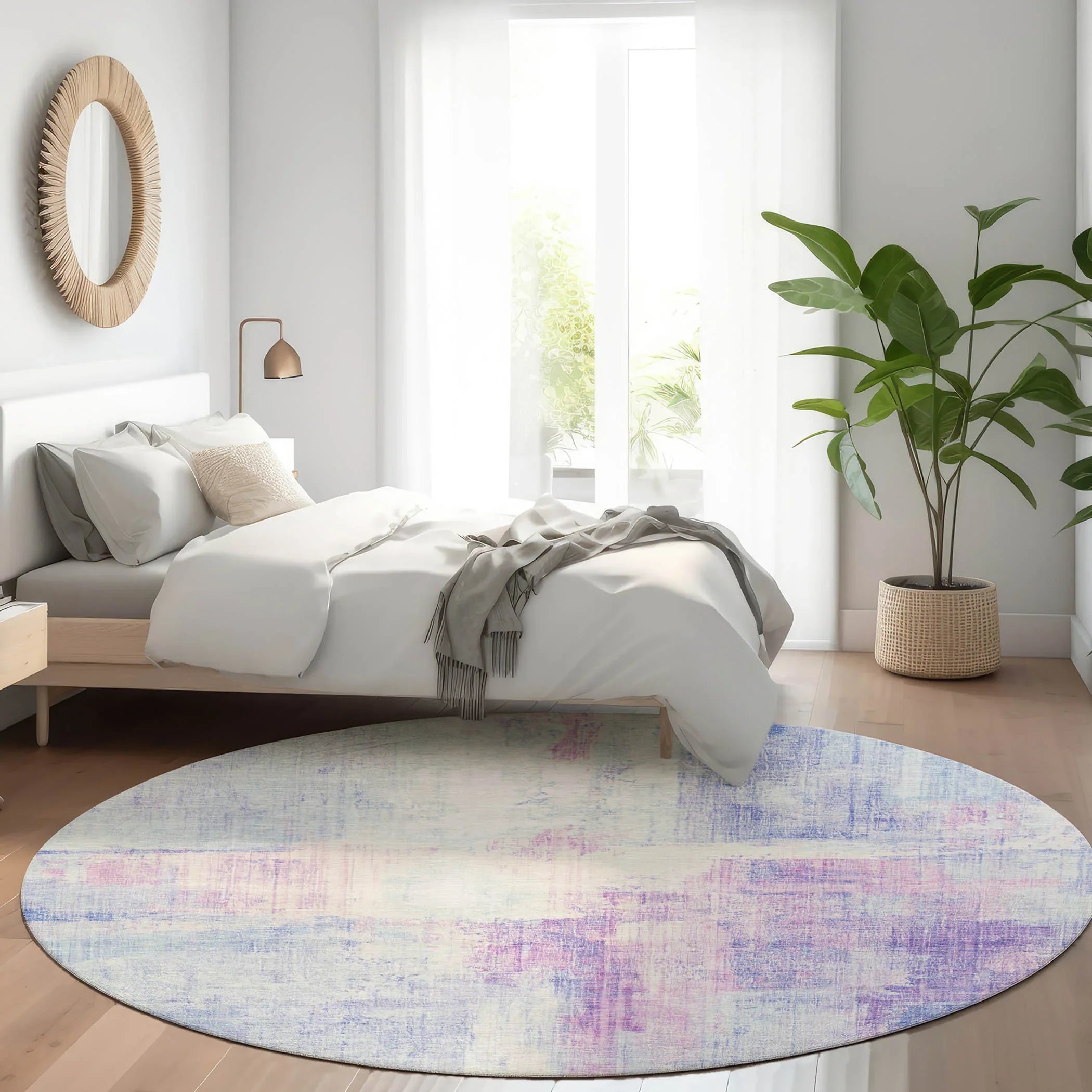 Addison Rugs Jaelor Blue Washable Indoor-Outdoor Rug