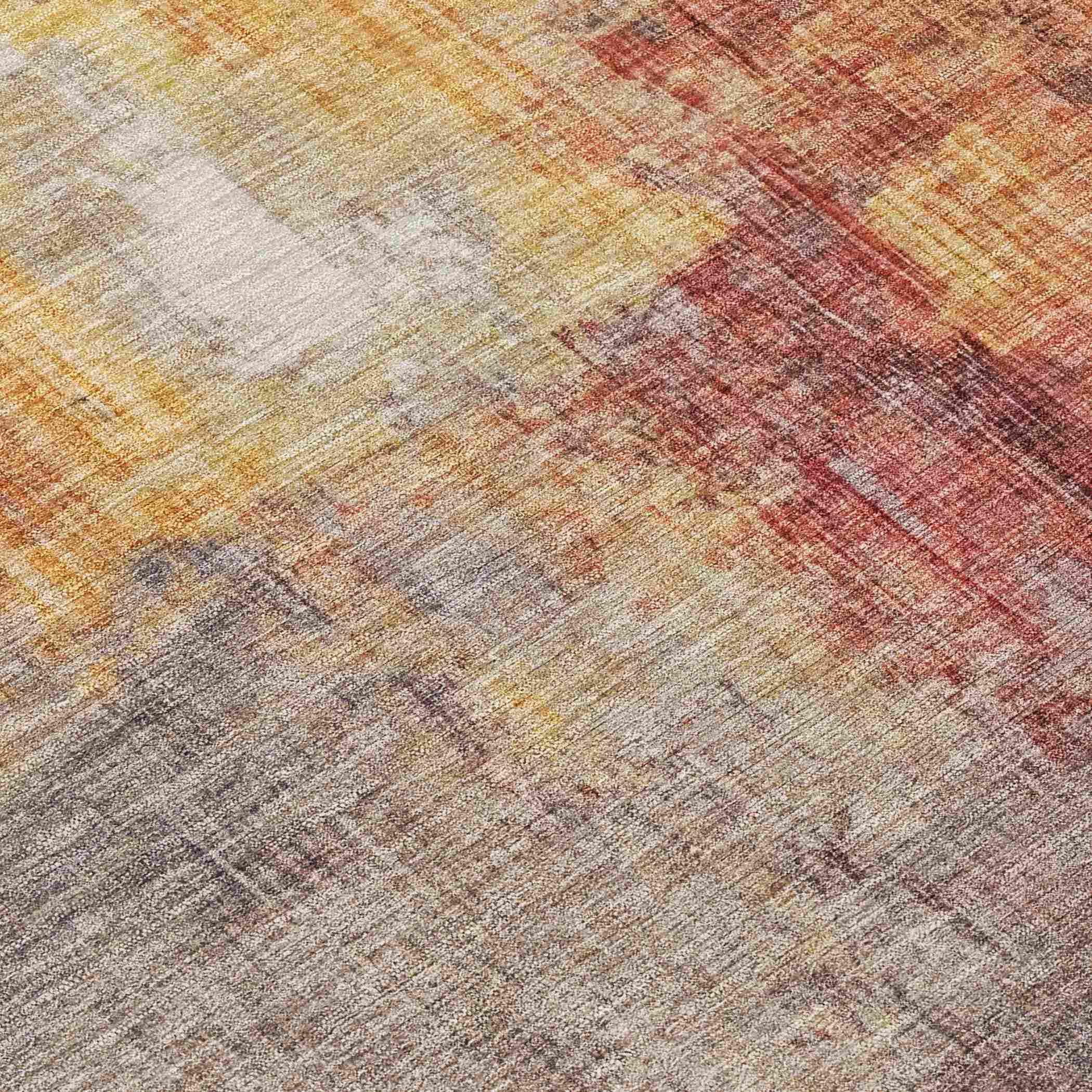 Addison Rugs Jaelor Brown Washable Indoor-Outdoor Rug