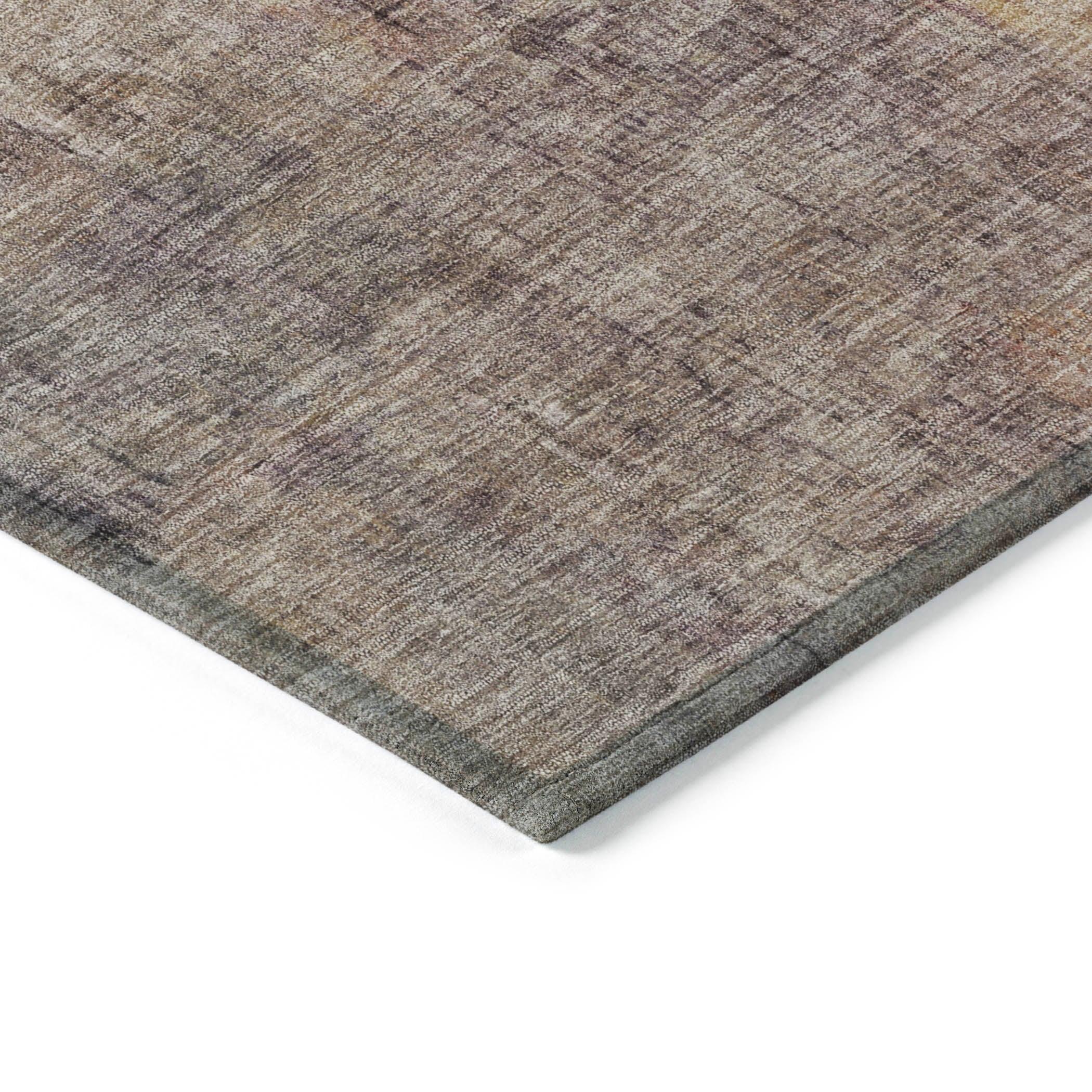 Addison Rugs Jaelor Brown Washable Indoor-Outdoor Rug