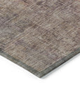 Addison Rugs Jaelor Brown Washable Indoor-Outdoor Rug