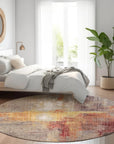 Addison Rugs Jaelor Brown Washable Indoor-Outdoor Rug