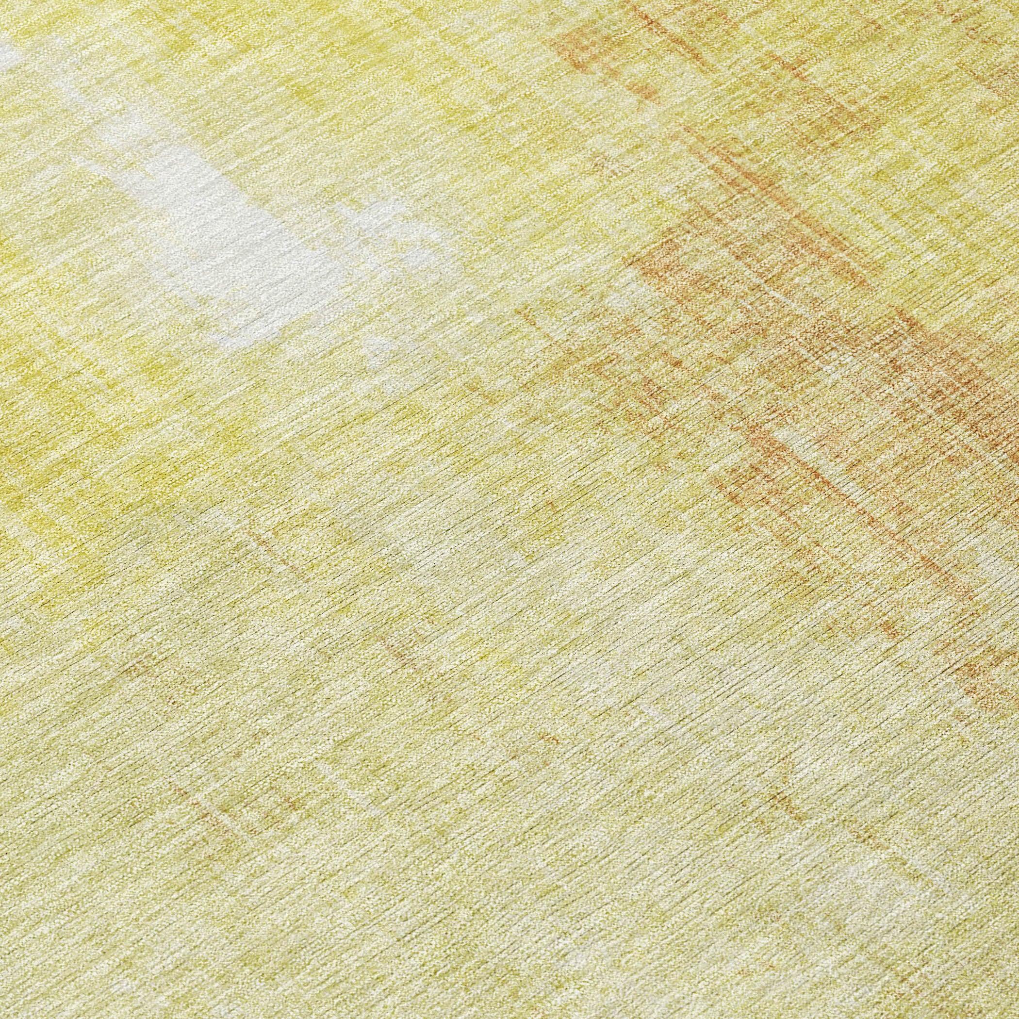 Addison Rugs Jaelor Gold Washable Indoor-Outdoor Rug