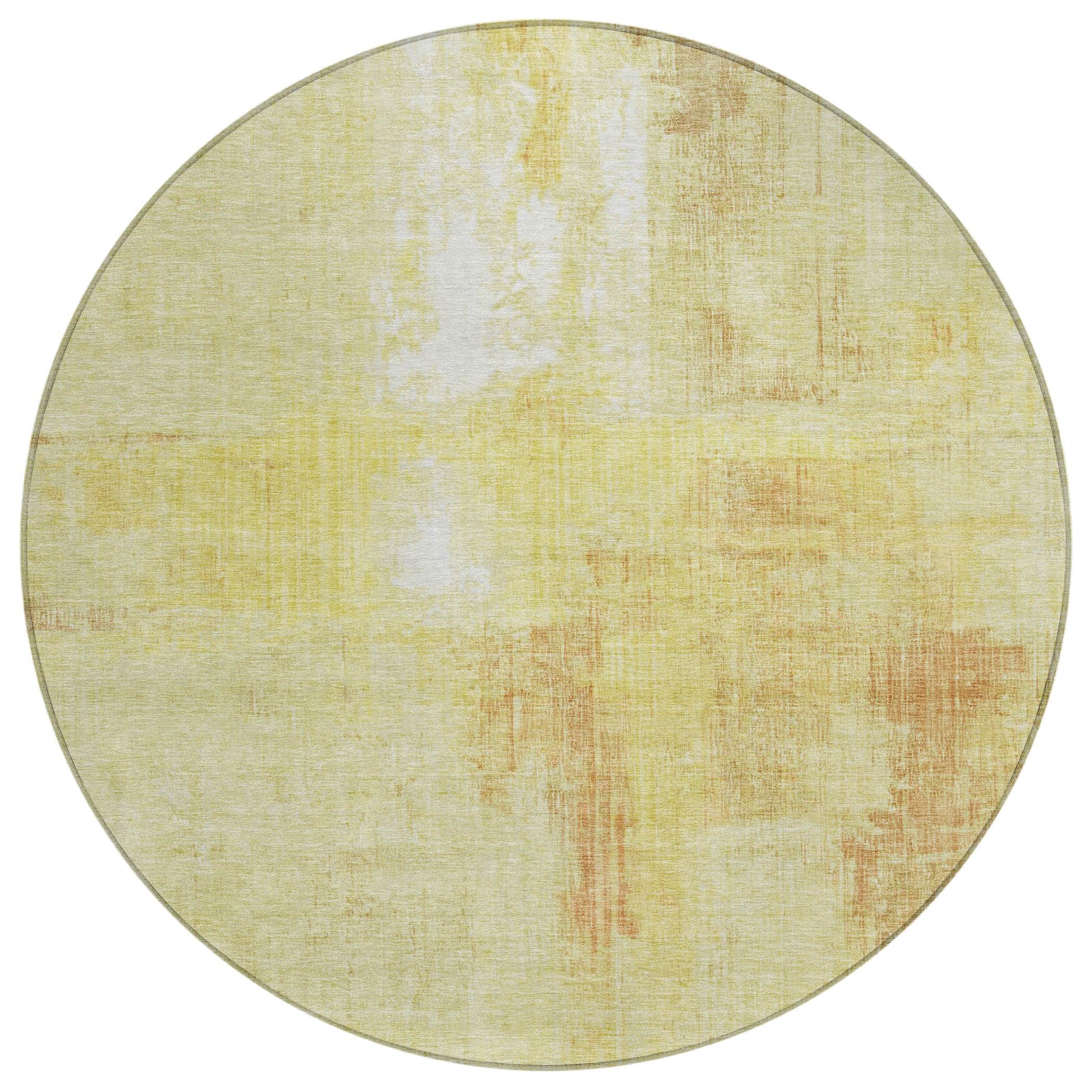 Addison Rugs Jaelor Gold Washable Indoor-Outdoor Rug