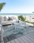 Addison Rugs Jaelor Sky Washable Indoor-Outdoor Rug
