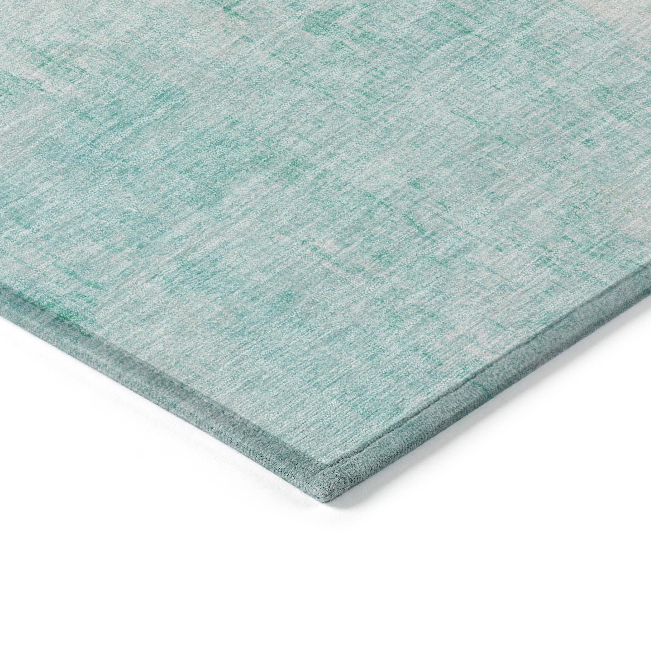 Addison Rugs Jaelor Teal Washable Indoor-Outdoor Rug