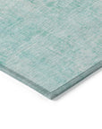 Addison Rugs Jaelor Teal Washable Indoor-Outdoor Rug