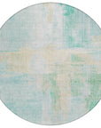Addison Rugs Jaelor Teal Washable Indoor-Outdoor Rug