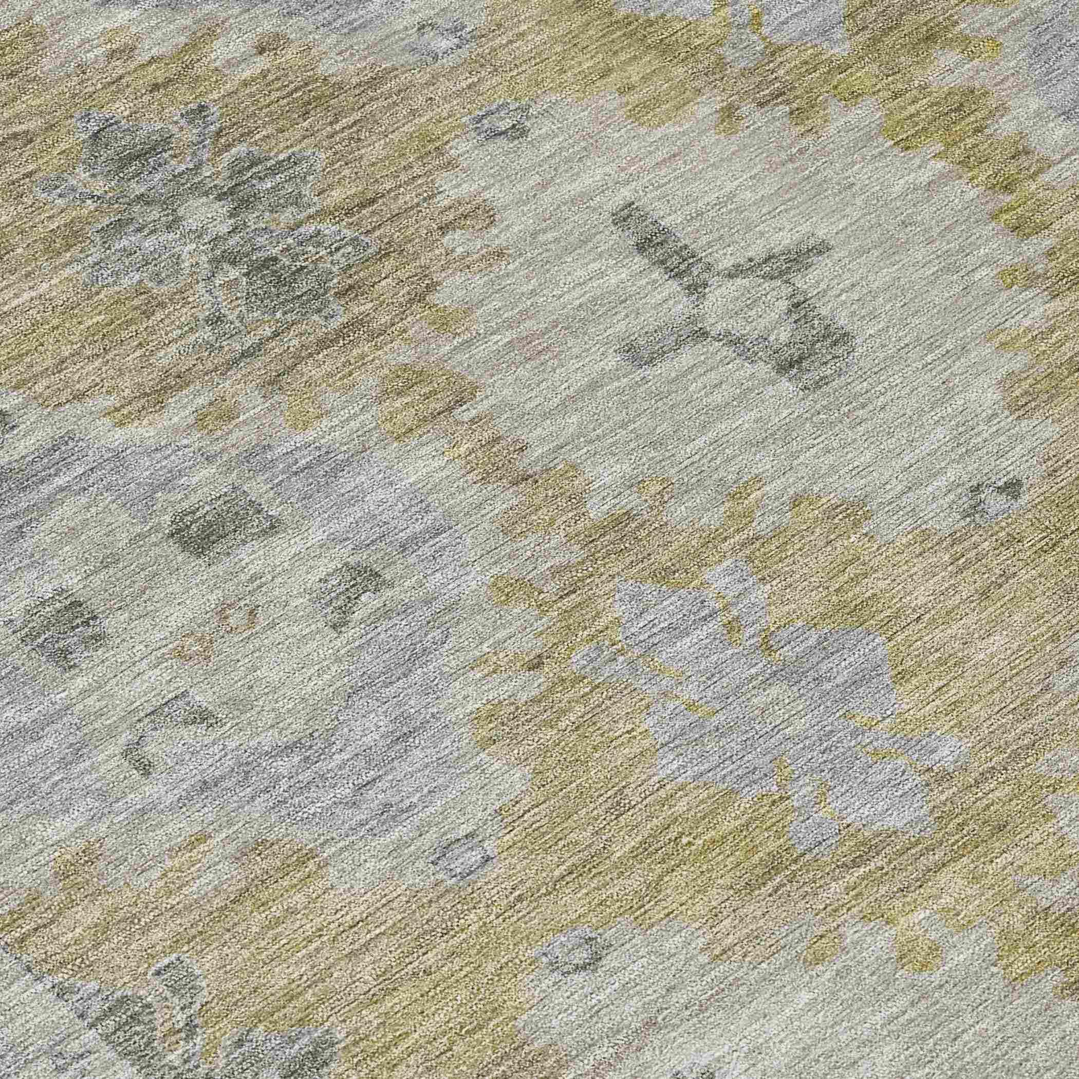 Addison Rugs Jaelora Gold Washable Indoor-Outdoor Rug